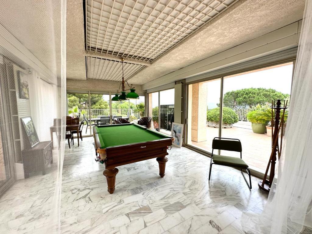 昂蒂布Panoramic Sea View Penthouse With Jacuzzi And 450 Sqm Terrace公寓 外观 照片